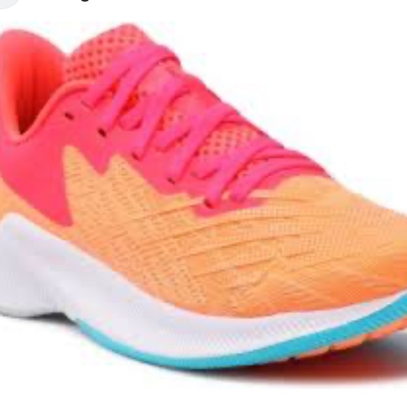 New Balance x Free People FuelCell Prism V1 Orange Pink Low Top Lightweight New - Picture 3 of 8